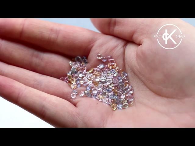 Sapphire Rose Cut Cabochons | Kernowcraft