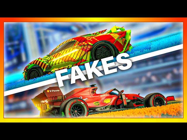 I faked my opponents with every car in Rocket League...