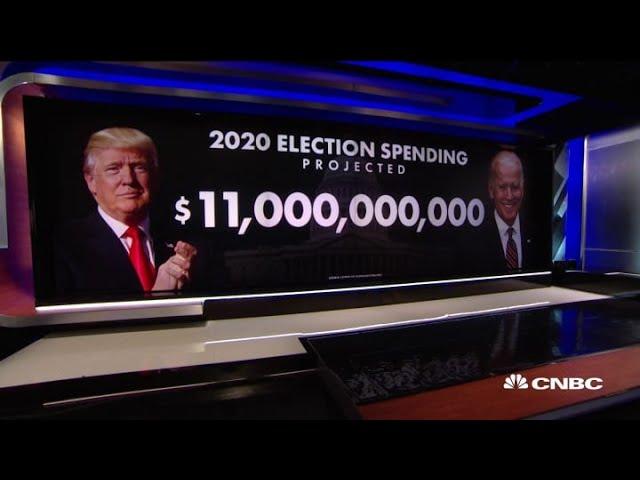 2020 campaign spending expected to hit $11 billion