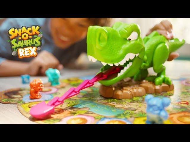 NEW Snack-O-Saurus Rex | Kids Games | Spin Master Games