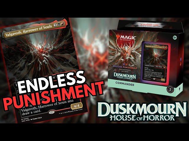 Endless Punishment Commander Deck Review | Duskmourn | Magic the Gathering | Commander Deck Review