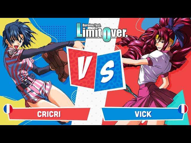 CriCri (Kiyoko) vs Vick (Tamaki) - Asuka 120% LimitOver (Saturn)