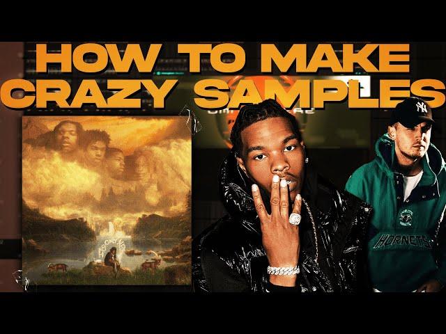 How CUBEATZ  makes CRAZY SAMPLES for LIL BABY (It's Only Me Tutorial)