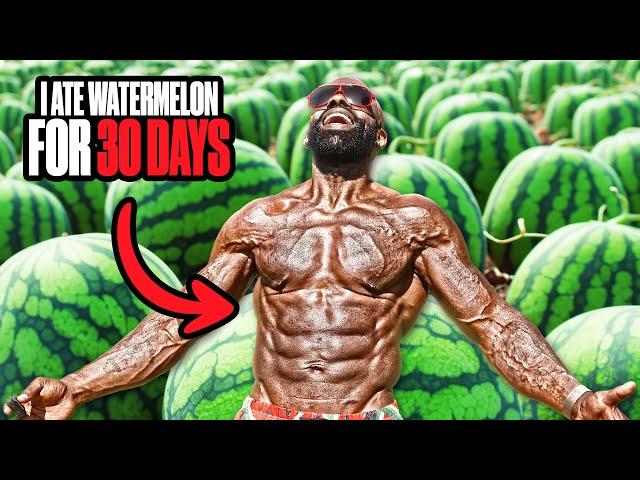 I Ate Only Watermelon for 30 Days