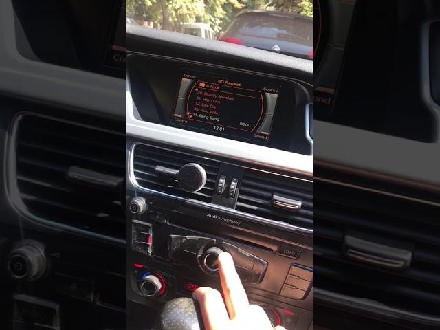 Activate AUX on Audi A4 B8