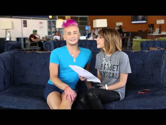 FRANKIE GRANDE Answers YOUR Questions | What's Trending EXCLUSIVE
