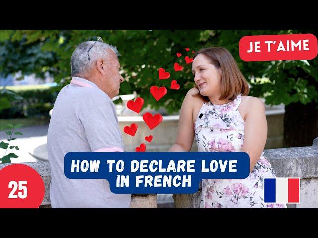 ️ Je t'aime - Français pour Débutants - Comment exprimer son amour en français