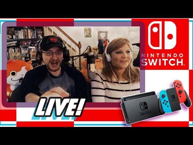 Nintendo Switch Presentation LIVE from JAPAN! LIVE Reaction with the Kwings! 2017