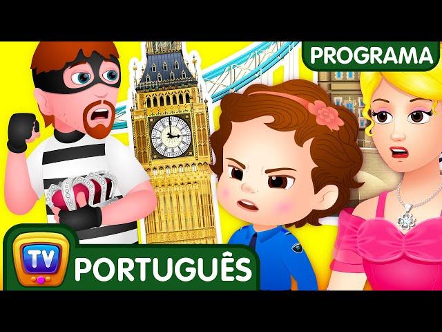 Polícia ChuChu TV Salvando a Coroa Real -  Episódio de Londres - Histórias Divertidas para Crianças