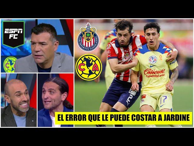 Con un Zendejas PERDIDO, AMÉRICA está en PROBLEMAS. Chivas NO aprovechó en casa | ESPN FC