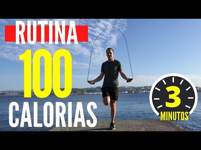 SALTAR CUERDA con MUSICA  en 3 MINUTOS  CARDIO CON CUERDA-  [  BLINDING LIGHTS ]