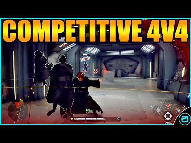 Star Wars Battlefront 2 | Competitive 4v4 | Heroes vs Villains Gameplay!