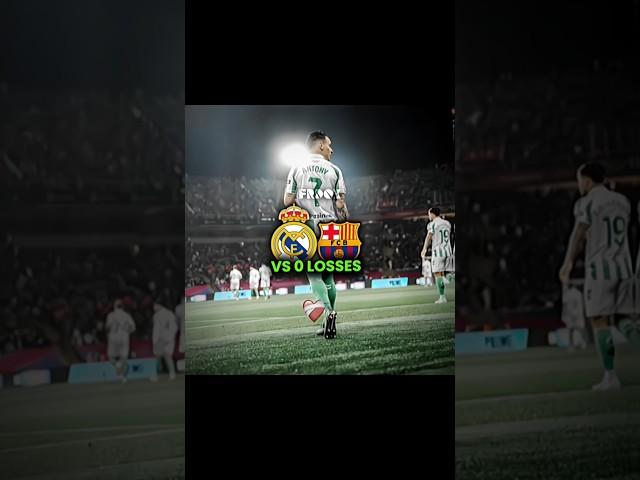 0 Losses vs Real Madrid and Barcelona  #shorts #viralvideo #funny #trending #football
