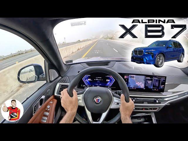 The 2023 Alpina XB7 is Your Fancy, Fast Family Hauler (POV Drive Review)