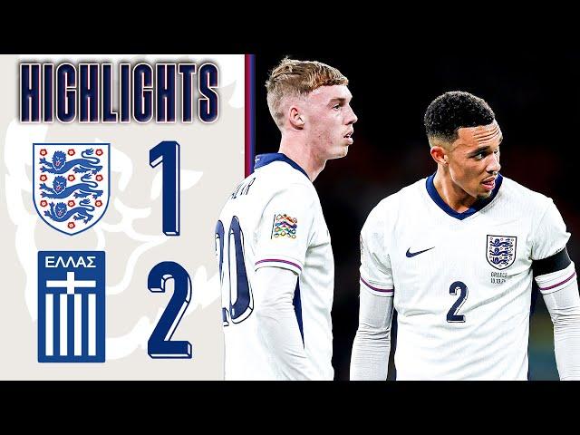 England 1-2 Greece | Three Lions Defeated At Wembley | UEFA Nations League Highlights