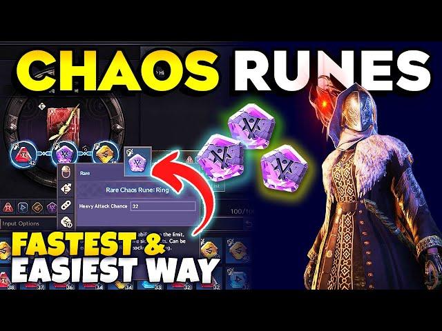 Throne and Liberty How to Get Chaos Runes The Fastest & Easiest Way (Rune Transmutation Guide)