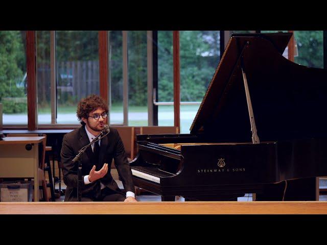 Roman Rabinovich introduces and performs Bach Goldberg Variations - ChamberFest Cleveland (2021)