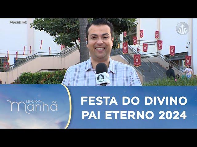 Irmão Alan traz informações da Romaria do Divino Pai Eterno em Trindade/GO