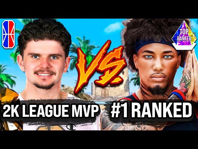 2K LEAGUE MVP vs #1 RANKED 3v3 PLAYER - $1000 WAGER NBA 2K25