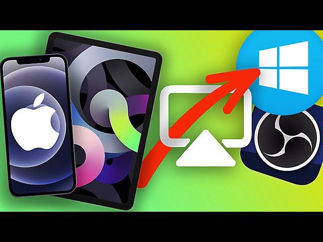 How to Stream iPhone & iPad screen to a Windows PC for Livestreaming