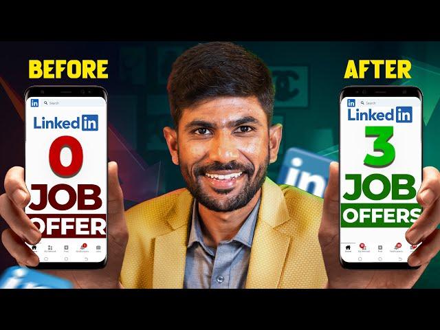 Revealing POWERFUL WAY to GET JOB using LINKEDIN தமிழ் | Dr Karuna