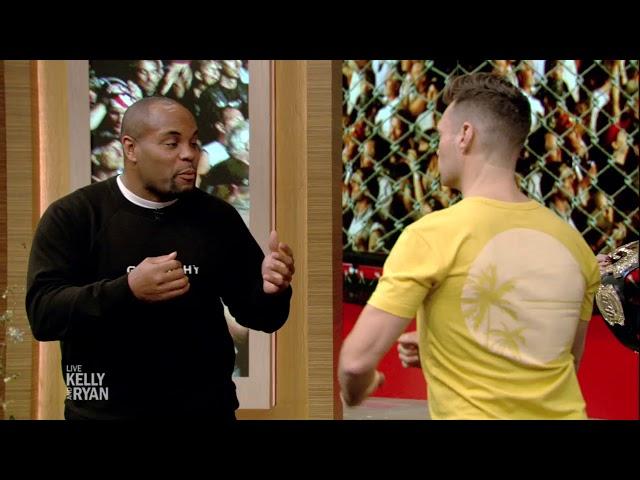 UFC Champ Daniel Cormier Gives Ryan a Fighting Lesson