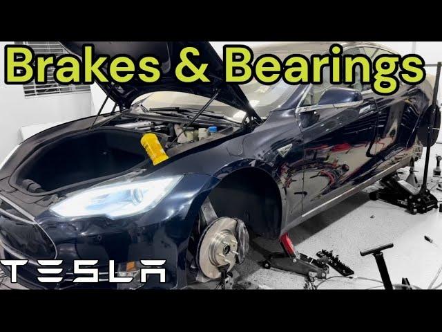 Tesla Model S Full Brake Job & Hub Bearing Replacement
