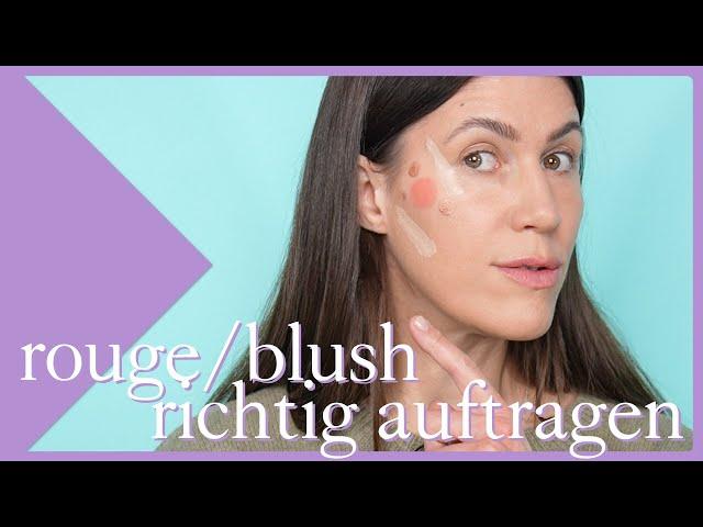 Von Anfänger bis Profi - Rouge / Blush richtig auftragen 