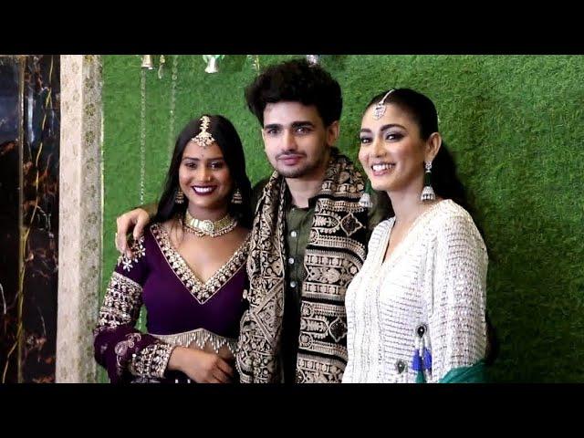 Sana Makbul Vishal Pande Shivani Kumari at Adnan Sheikh Ayesha Sheikh Sangeet Marriage Ceremony