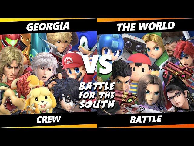 Battle for the South - Georgia Vs. The World - Smash Ultimate - SSBU