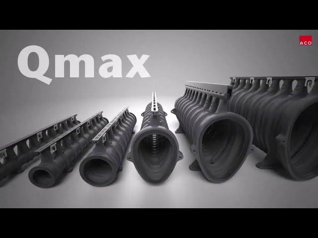 ACO Qmax high capacity slot drainage