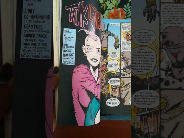 A random book from my library - Tank Girl