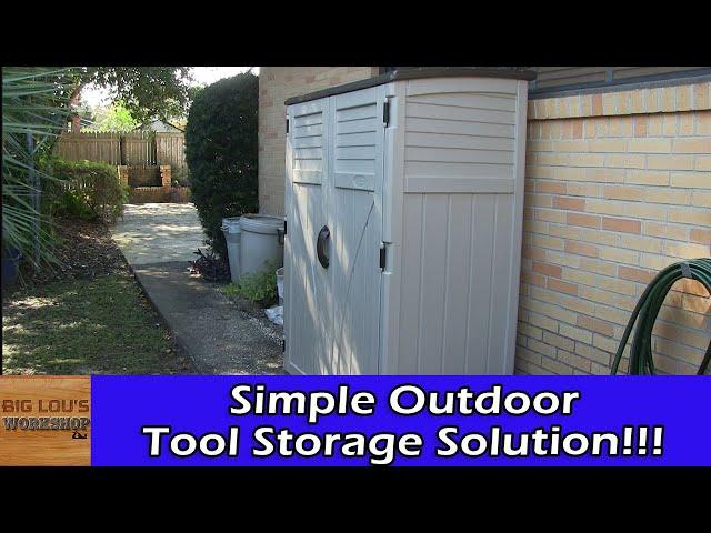 Outdoor Tool Storage Unboxing and Assembly