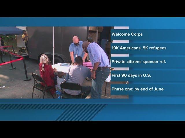 'Welcome Corps' program will allow private citizens to sponsor refugees