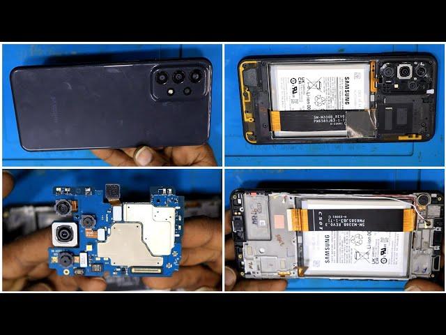 Samsung a23 5g disassembly / Samsung a23 back panel open / teardown