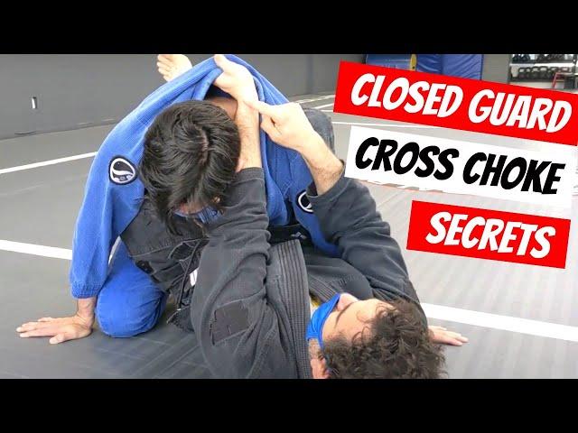 Closed Guard Cross Chokes