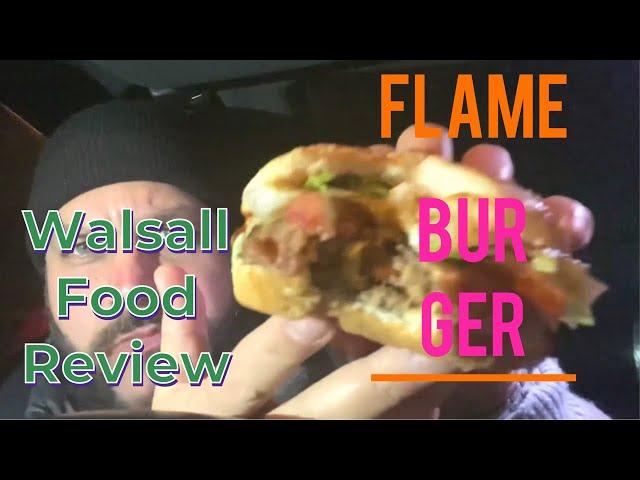 Flame Burger | Walsall | Smash Beef Burger | Gourmet | Halal | Food Review | Bearded Bros Birmingham