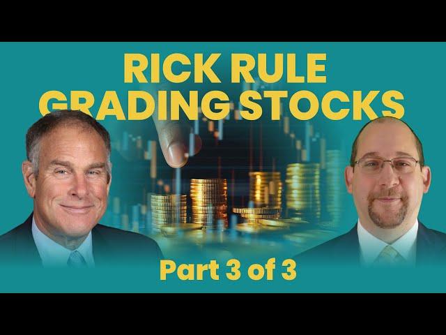 Rick Rule is grading your stocks (silver, gold, oil, royalty) Part 3 of 3 - Financial Fitness 26