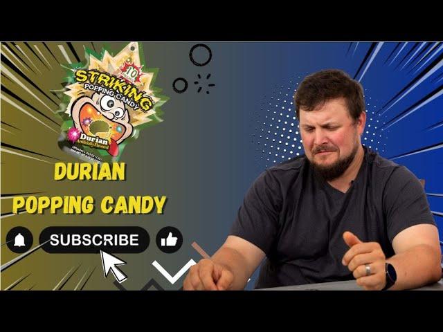 Greg Snacks: Durian Flavored Striking Popping Candy