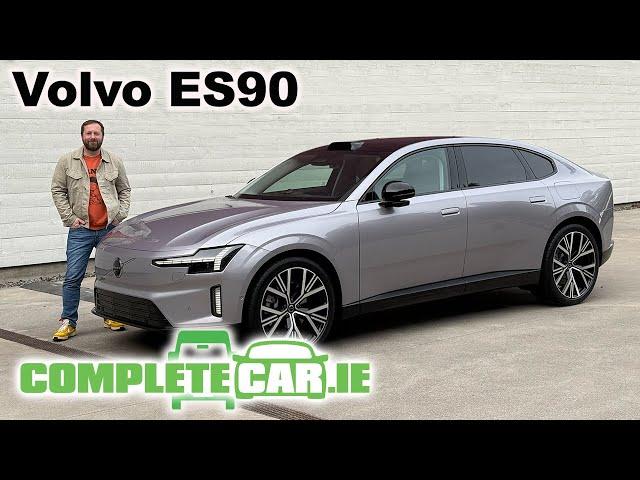 The Volvo ES90 has a 700km range and ultra-fast charging