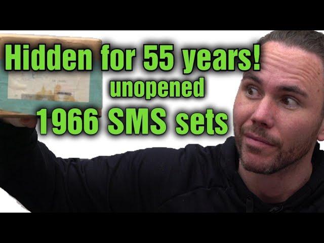 1966 special mint sets!  Opening a box of 25 SMS sets all original sealed from the mint!