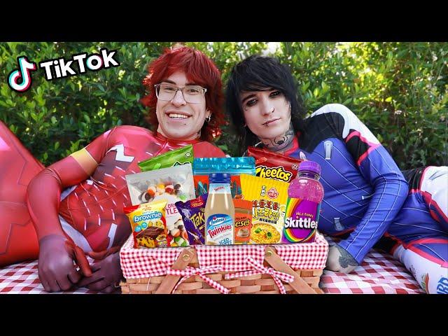 a TikTok Shop picnic