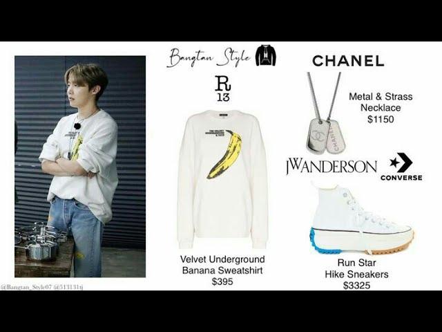 Outfits vs BTS Jhope wearing them | 방탄소년단 정호석 #Shorts