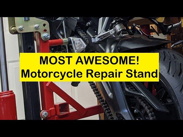 Awesome Abba Skylift Motorcycle Repair Stand Review