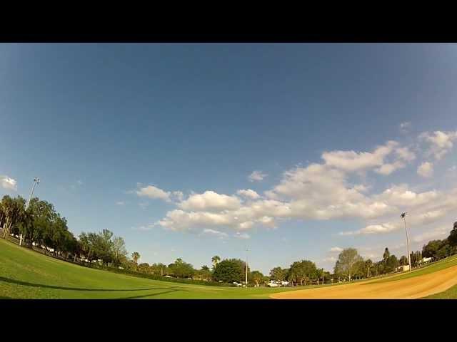 First flight of my scratch built  r/c plane