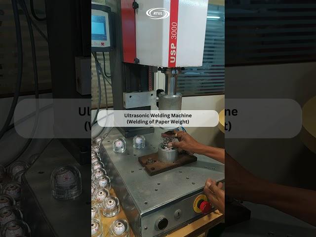 Paper Weight Welding | Ultrasonic Welding Machine | Plastic welder
