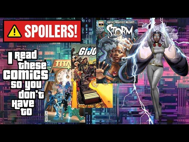 This Week's New Comic Reviews ️ Storm #2 , Titans #17, & GI Joe #311 ️ 11-20-24 Spoilers Ep3