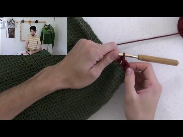 How to Crochet a Top Down Raglan Sweater: Part 8