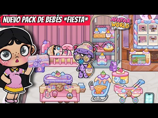 NUEVO PACK DE CUMPLEAÑOS DE BEBÉS Y EMBARAZADAS EN AVATAR WORLD karola20