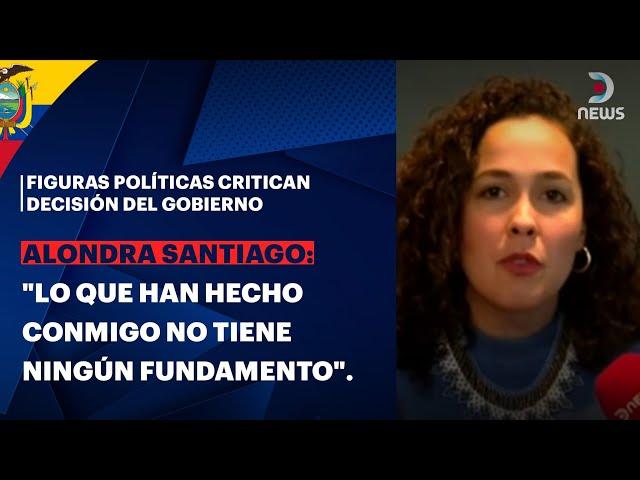 Habla la periodista cubana, Alondra Santiago, a la que Ecuador le revocó la visa en DNews